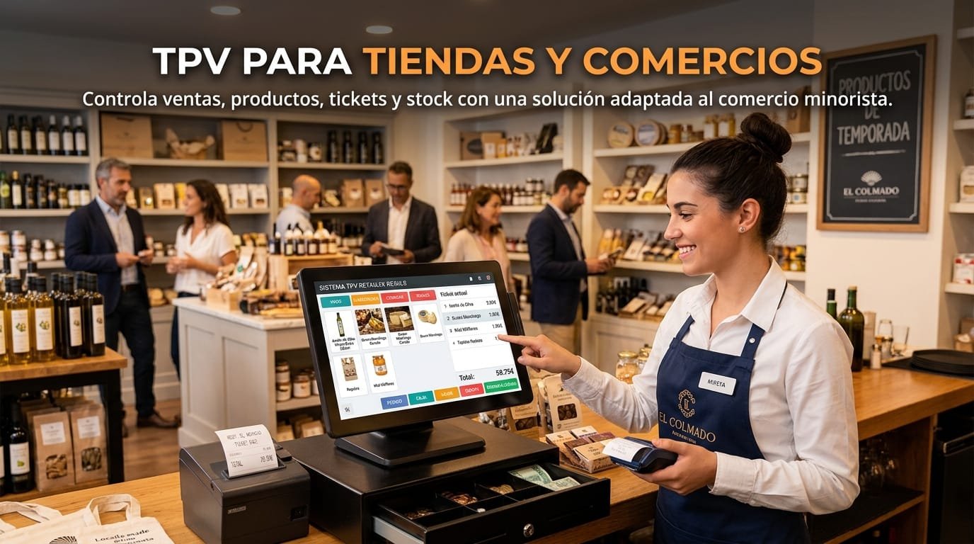 Terminal TPV para restaurantes y bares